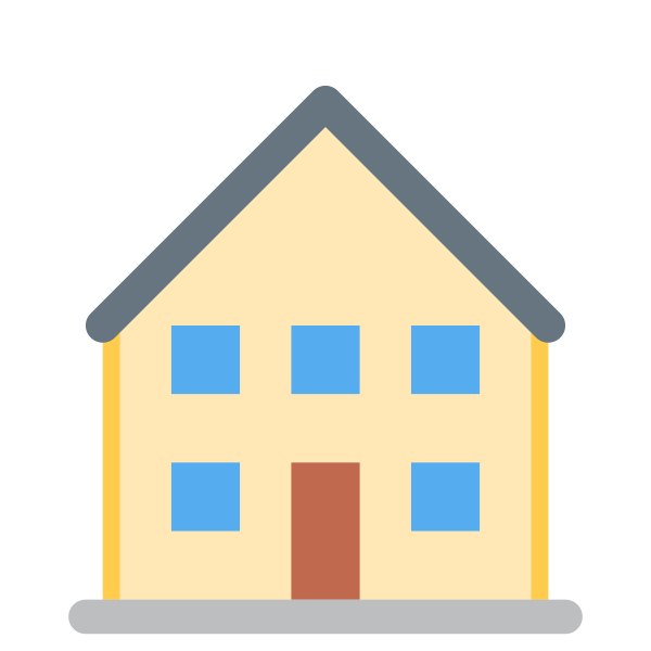 Смайлик эмодзи дом