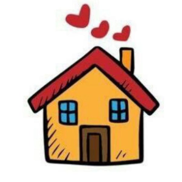 Домик рисунок