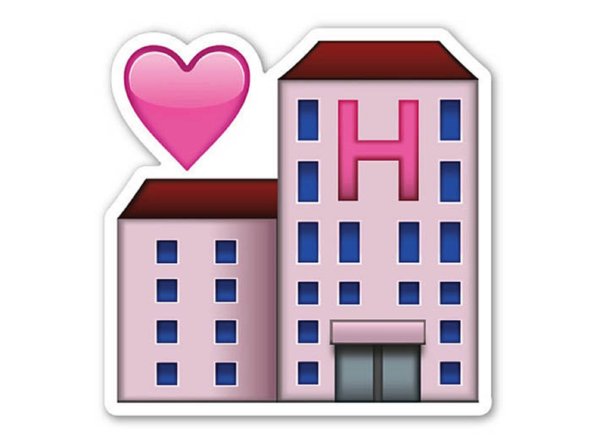 Домик стикер