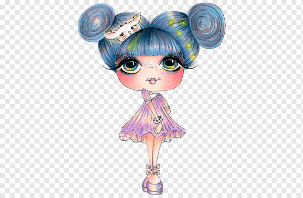 Лицо куклы без волос