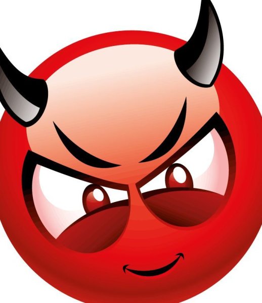 Смайл чертик