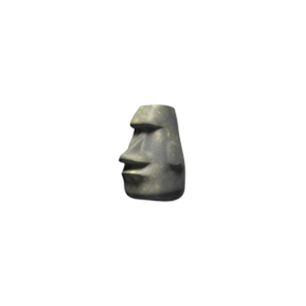 Моаи Стоун ЭМОДЖИ