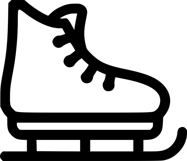 Коньки силуэт