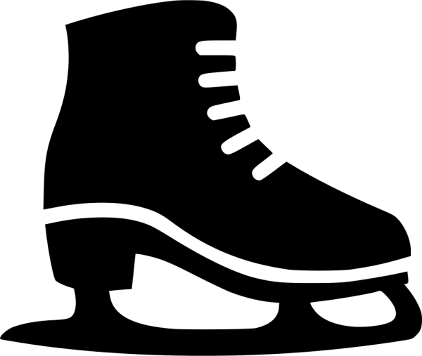 Коньки силуэт