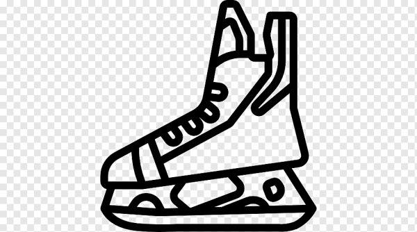 Хоккейные коньки иконка