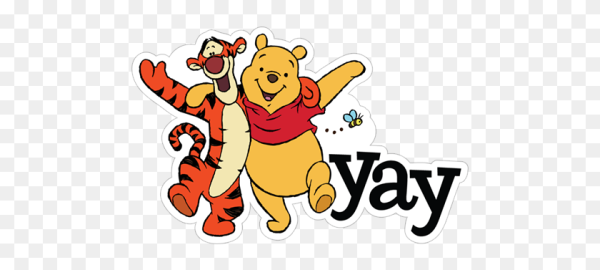 My friends Tigger & Pooh наклейки
