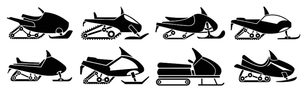 Снегоход иконка