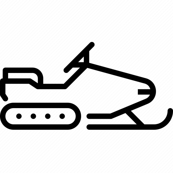 Снегоход Буран вектор