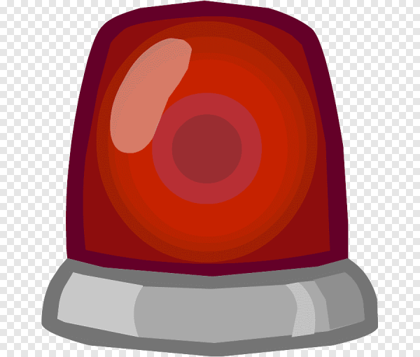 Сирена мигает