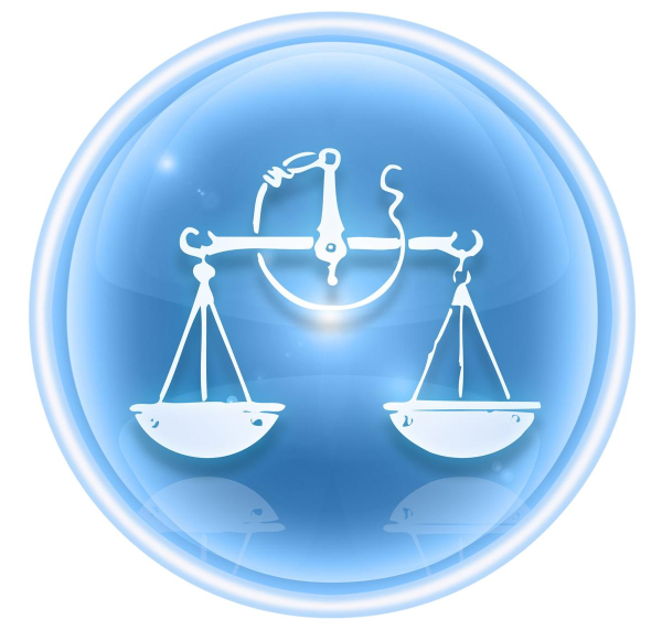 Весы Зодиак на прозрачном фоне