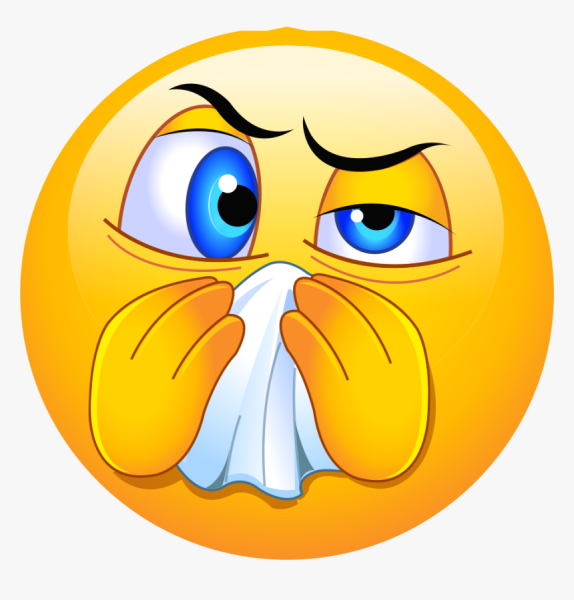 Смайлик чихает