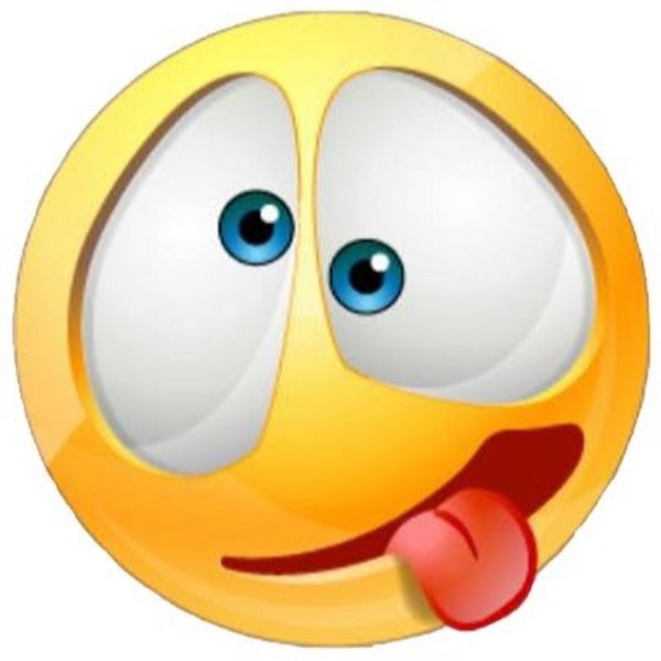 Смайлик с косыми глазами