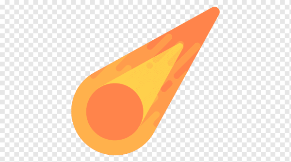 Комета мультяшная