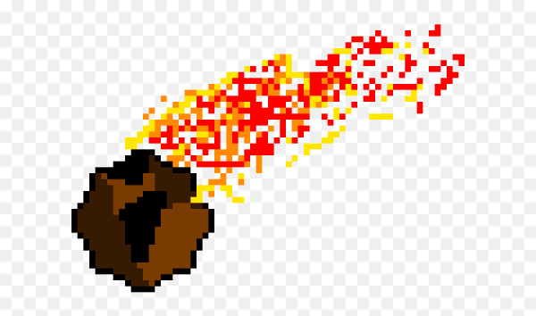 Пиксельный метеорит