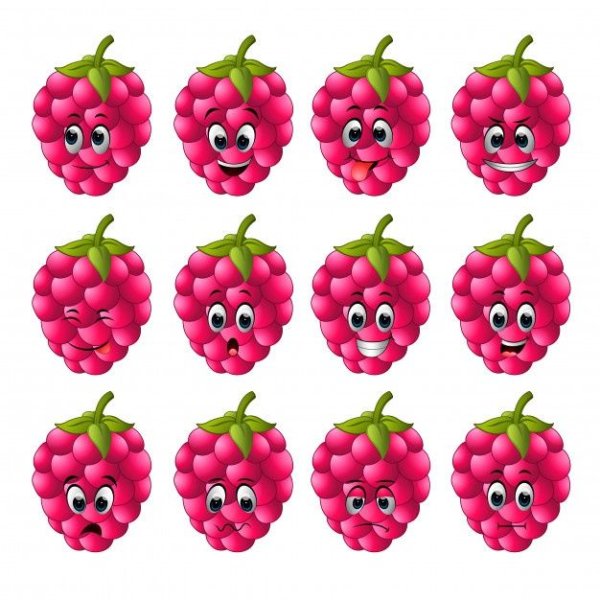 ЭМОДЖИ малина