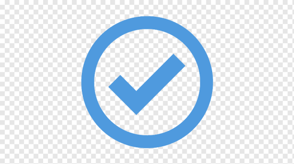 Галочка gif без фона