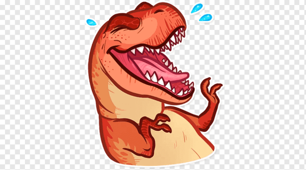 Стикер Динозаврик