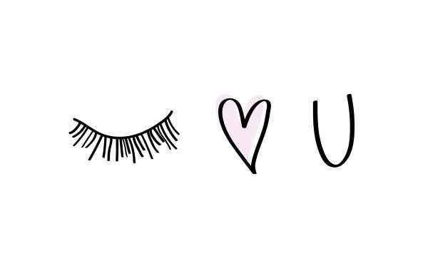 Минималистичные логотипы наращивание ресниц