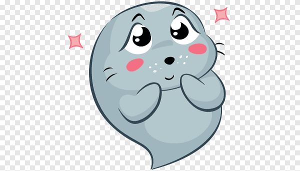 Удивленный стикер