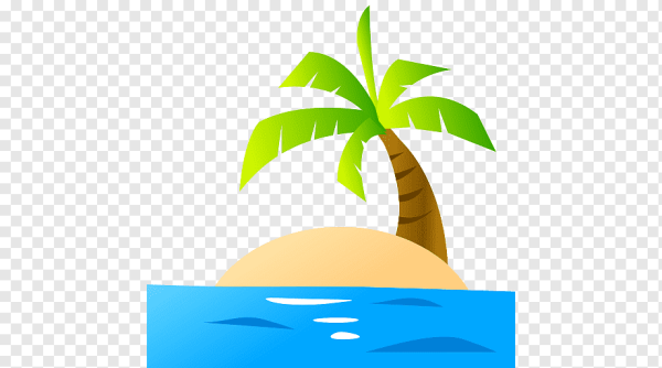 Эмодзи пляж