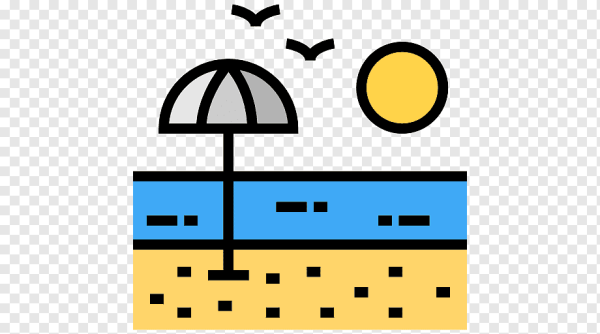 Смайл с пейзажем