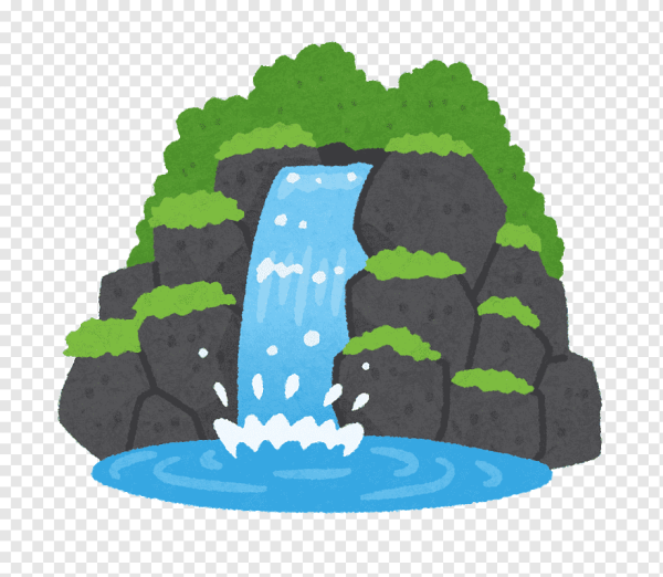 Эмодзи водопад