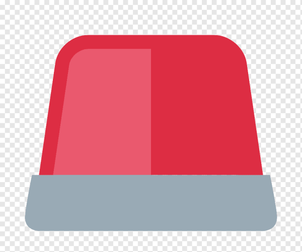 Полицейская мигалка эмодзи