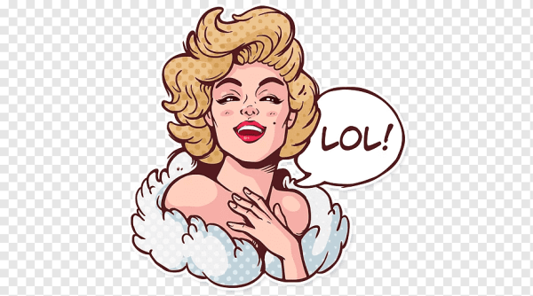 Мэрилин Монро стикер