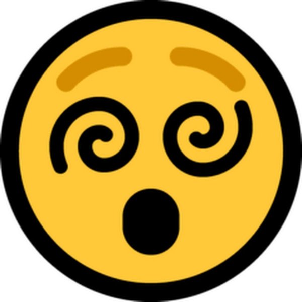 Смайлик кружится голова