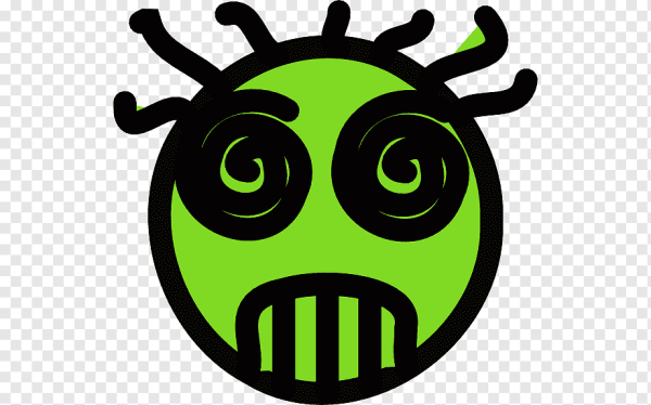 Смайлик головокружение