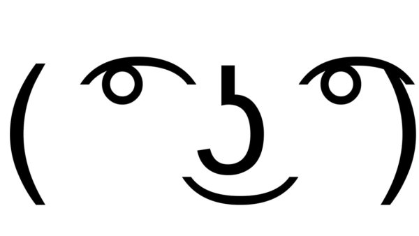 Смайлики из символов