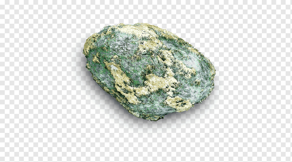 Фосфориты на белом фоне