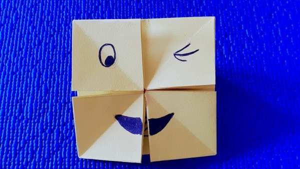 Игрушка головоломка из бумаги