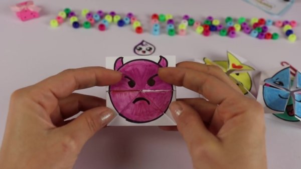 Поделка которая меняет лицо