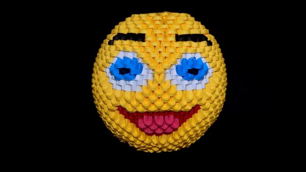 Оригами смайлы