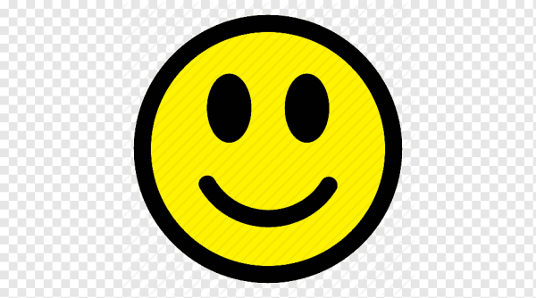 Смайлик улыбка на прозрачном фоне трафарет