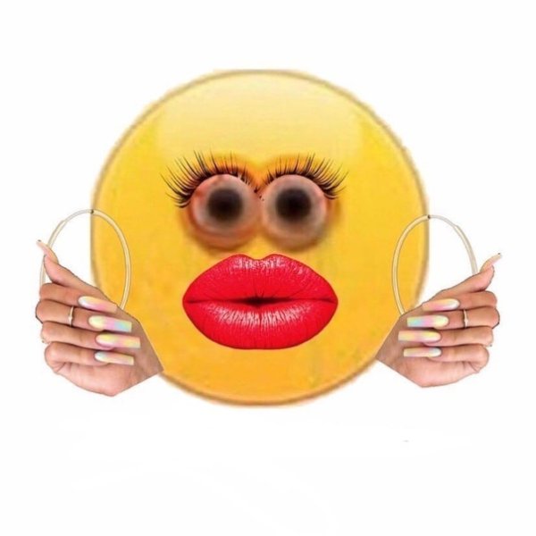 Смайлик с ноготочками