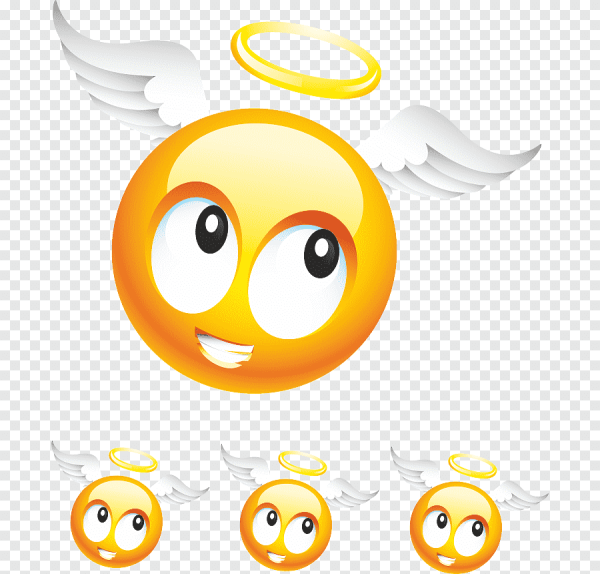 Смайлик ангел