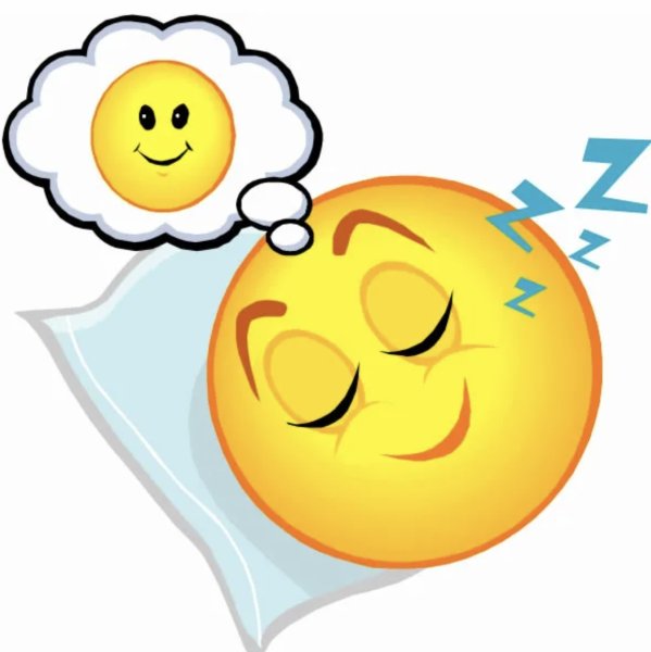 Смайлик спит