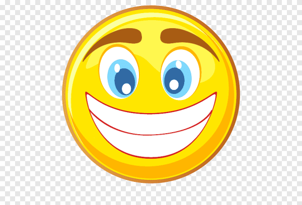 Смайлики на прозрачном фоне
