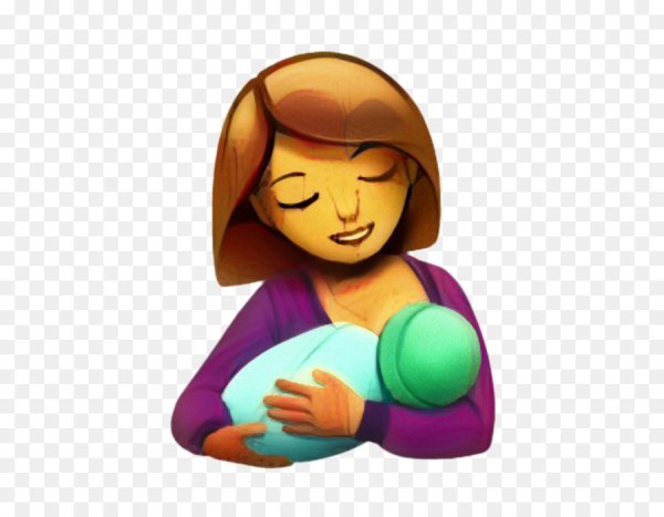 ЭМОДЖИ мать с ребенком