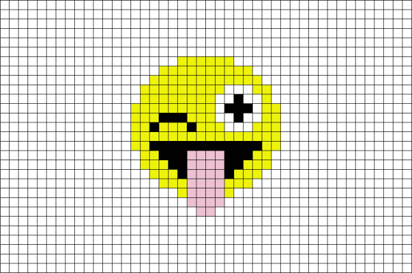 Пиксель ЭМОДЖИ по клеточкам в тетради