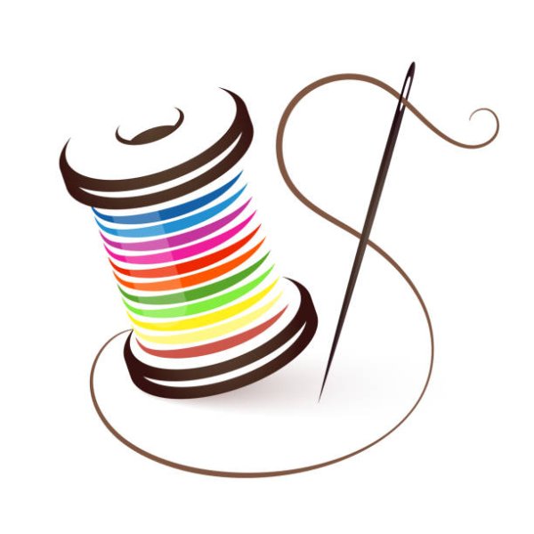 Логотип катушка ниток