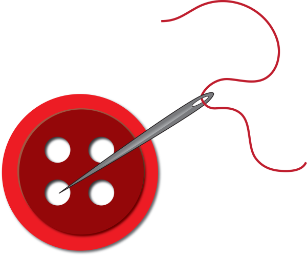 Нитки иголки пуговицы