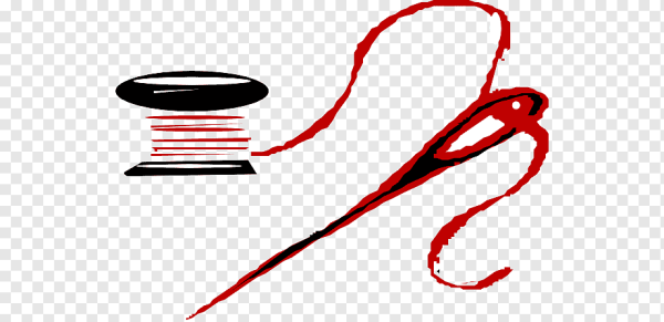 Иголка с ниткой