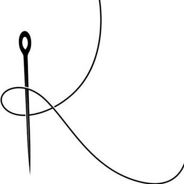 Иголка с ниткой