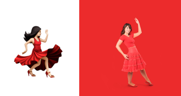 ЭМОДЖИ Танцующая девушка