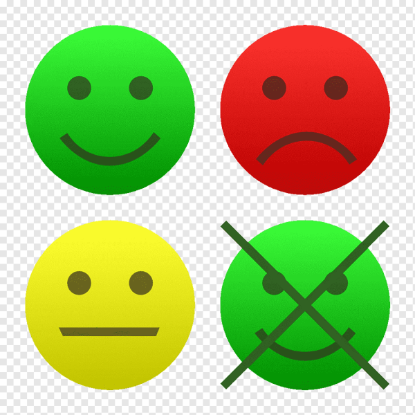 Зеленый смайлик