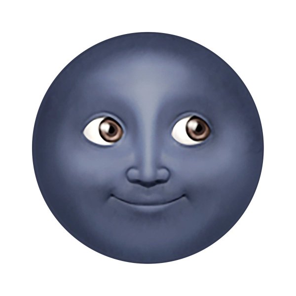 Черная Луна эмодзи