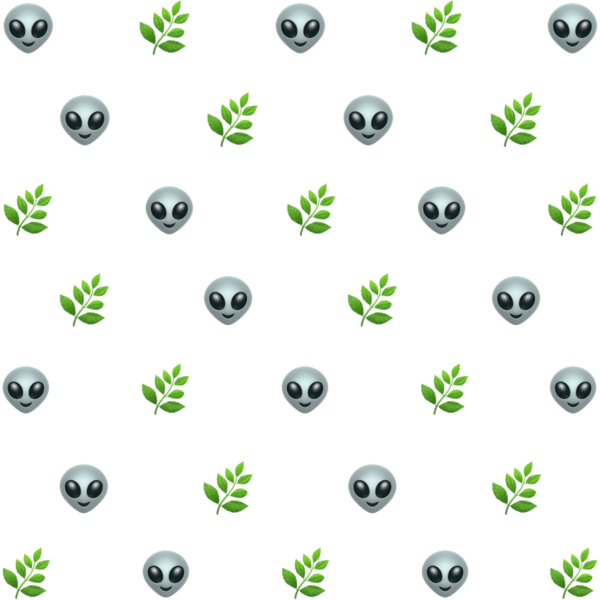 Зеленый смайлик на белом фоне